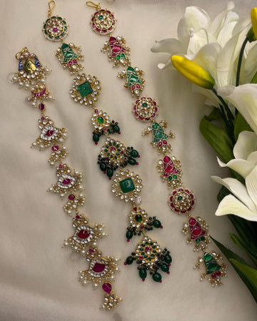 Matilu with pearls gold for women bridal