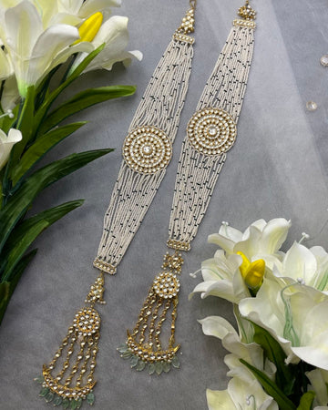 Alloy Pearl Gold-plated Bracelet