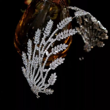Crystal Leaf Hairband