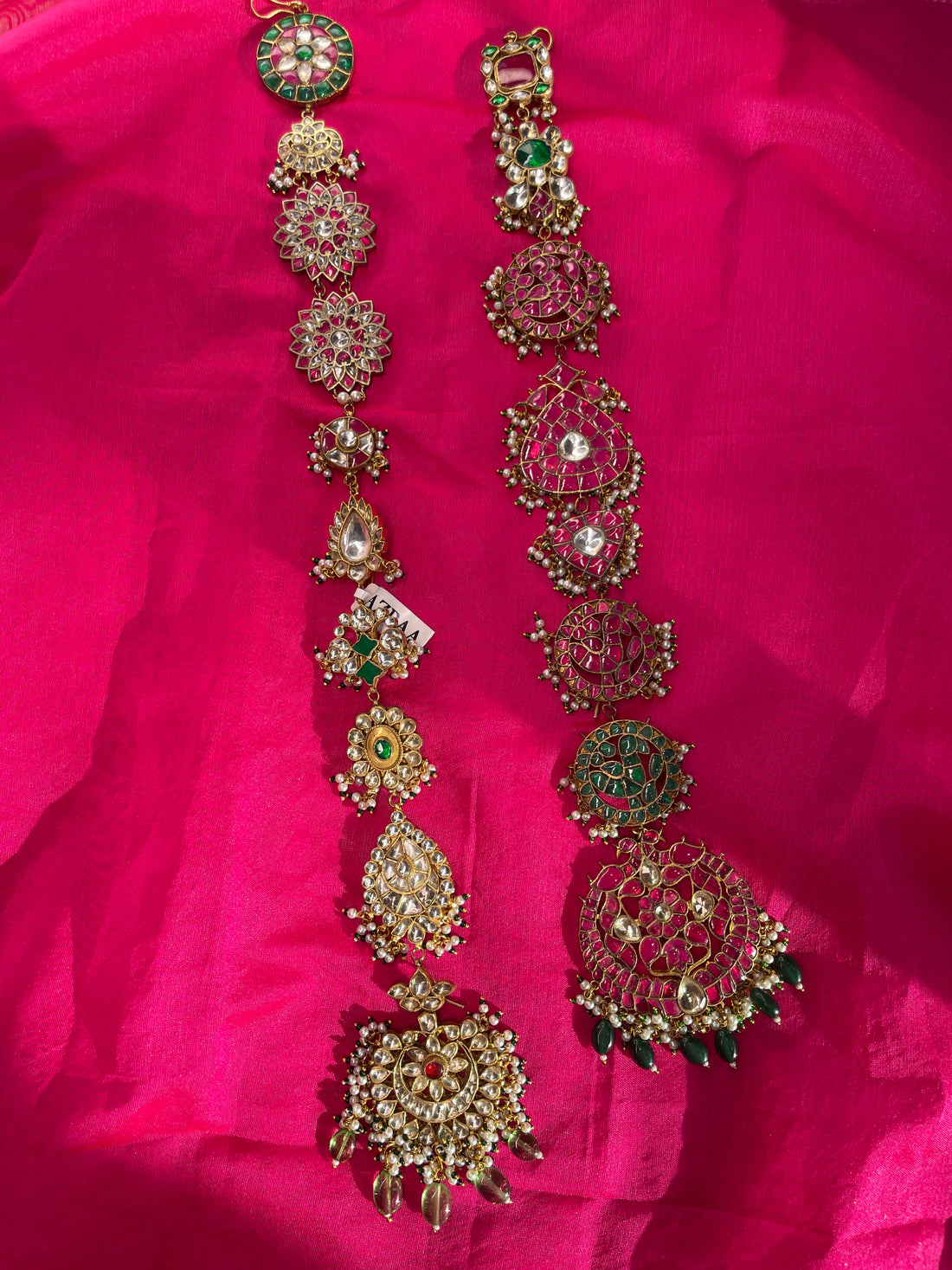 Kundan Bridal Jada Billai-Hair Braid