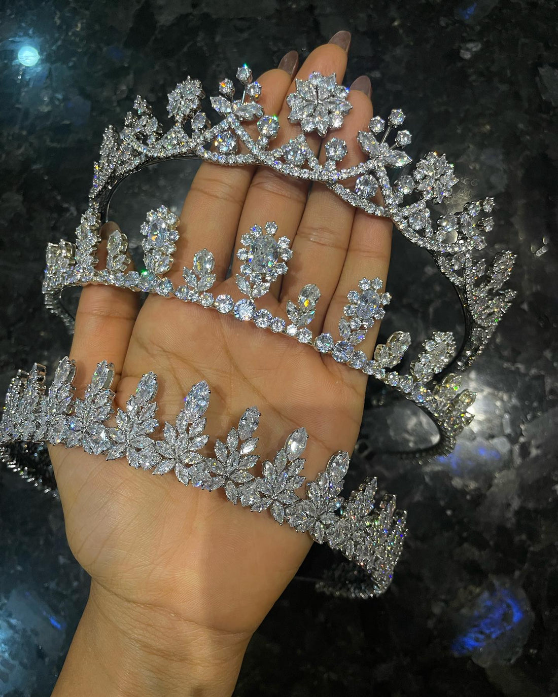 Hair Jewelry Headpiece Bridal Accessories Silver